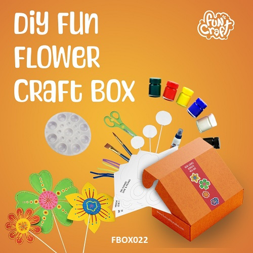 DIY Fun Flower Craft Box