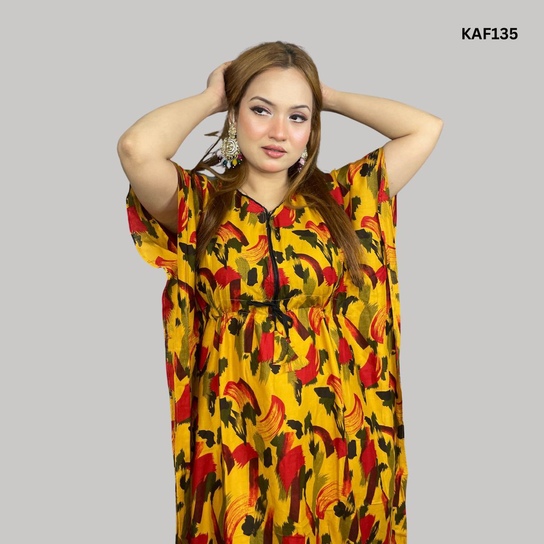 Premium Quality Linen Kaftan Maxi