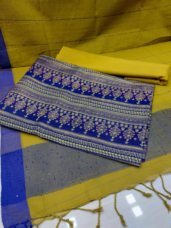 Aarong Cotton Three Piece