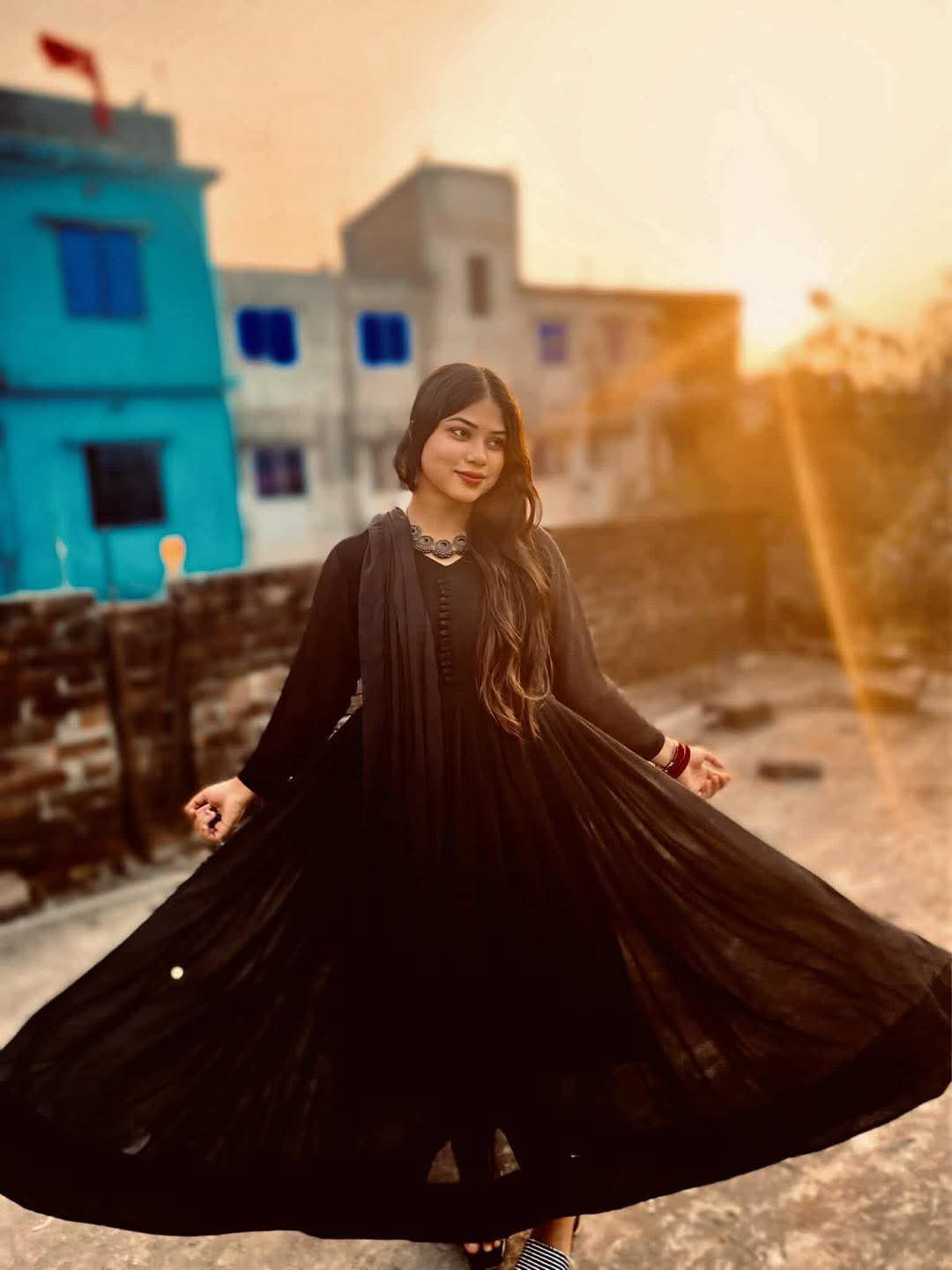 Georgette three-piece