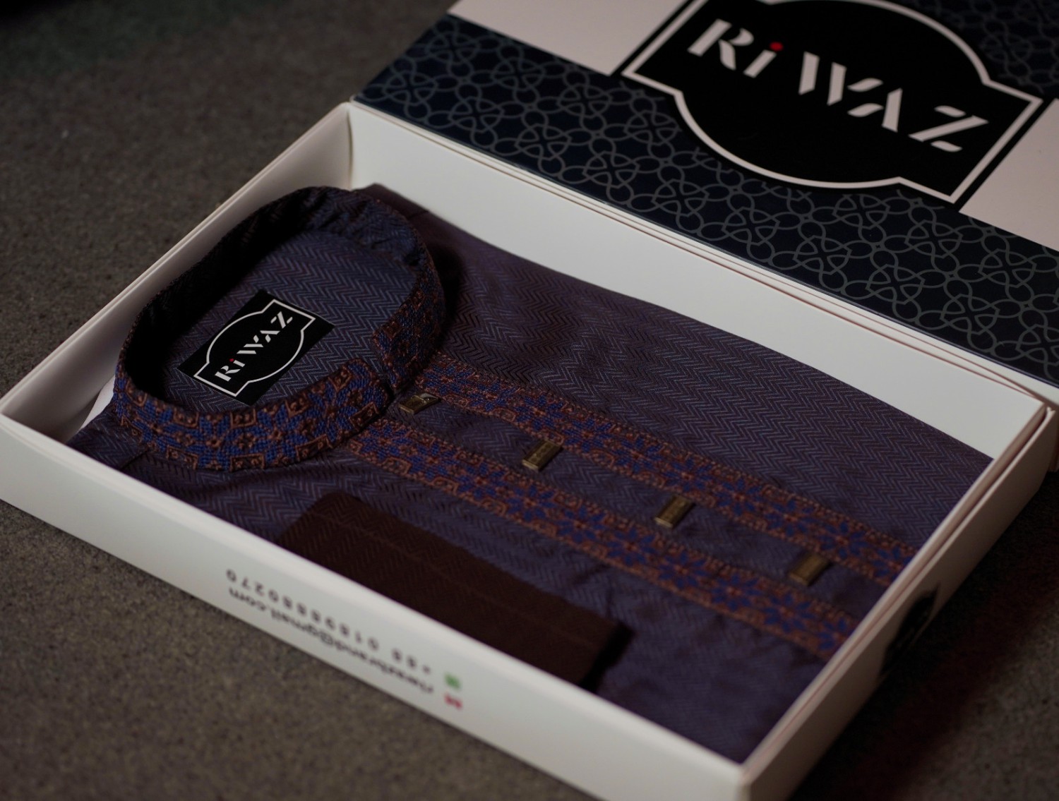 Premium Cotton Embroidery Panjabi (8)