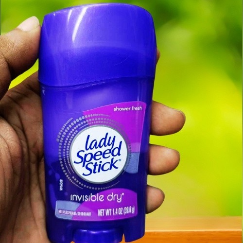 Lady Speed Stick Invisible Dry Deodorant Shower Fresh 39.6gm