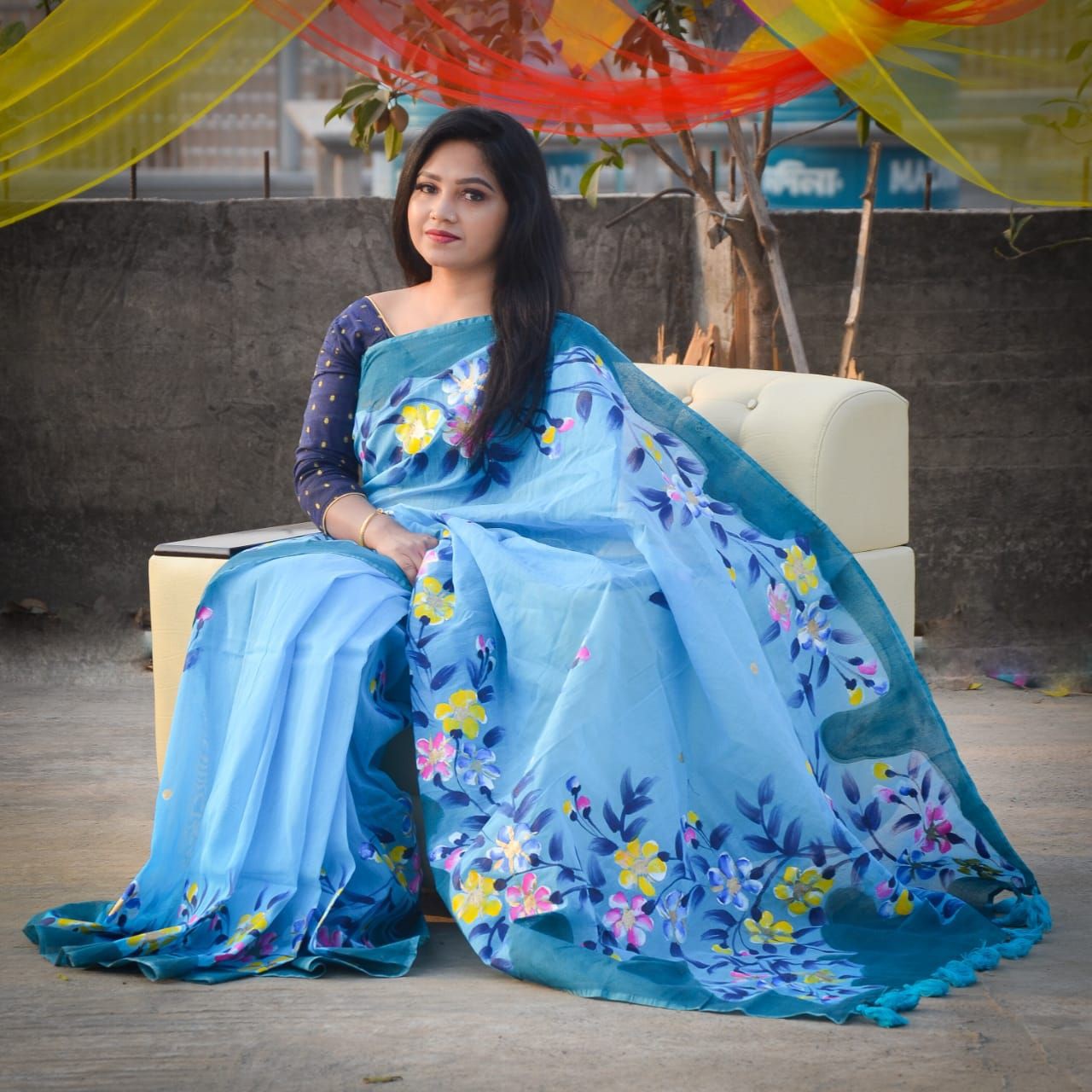 Tangail Half Silk Saree