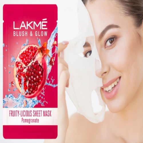 Lakme Blush & Glow Pomegranate Sheet Mask
