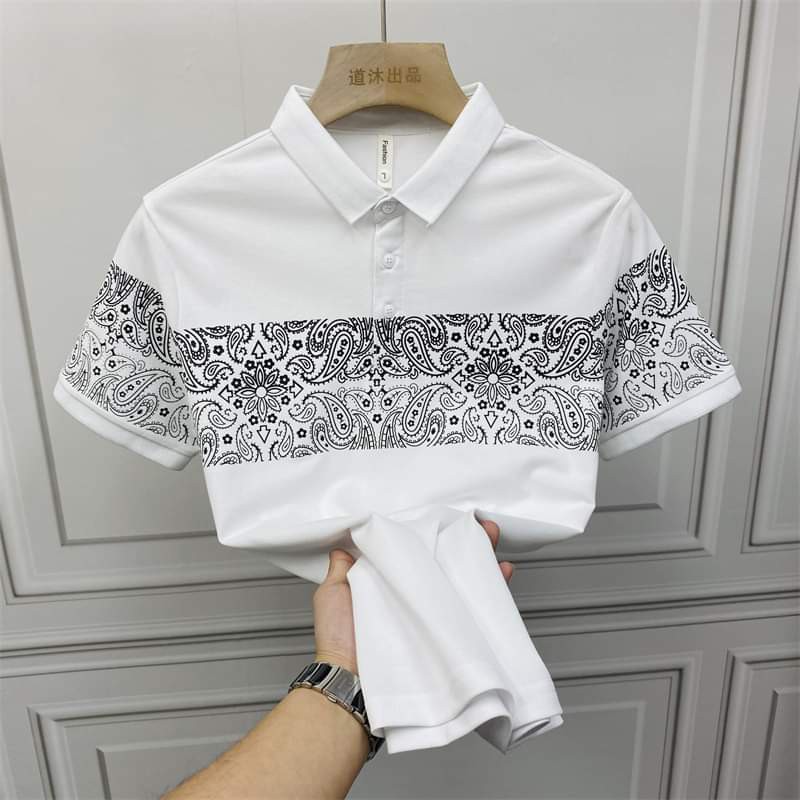 New Stylish Men's Short Sleeve Polo Shirt Original Use