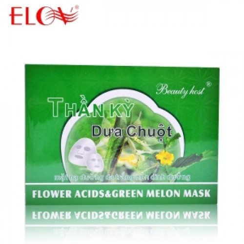 Flower Acid and Green Melon Mask