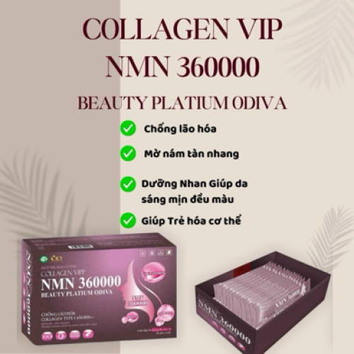 Super Powerful Collagen Vipp NMN 36000 Beauty Platium Odiva