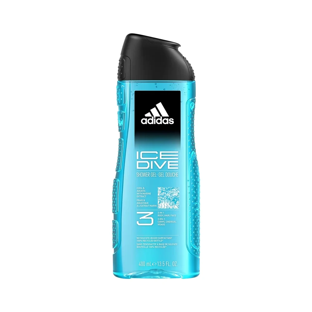 Adidas Ice Dive Men 3-in-1 Shower Gel 400ml | Spain