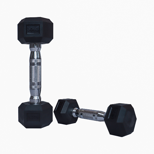 2.5kg hex dumbbells - 1 pair