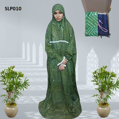 Bexi Batik Salat Long Hijab Package For Women