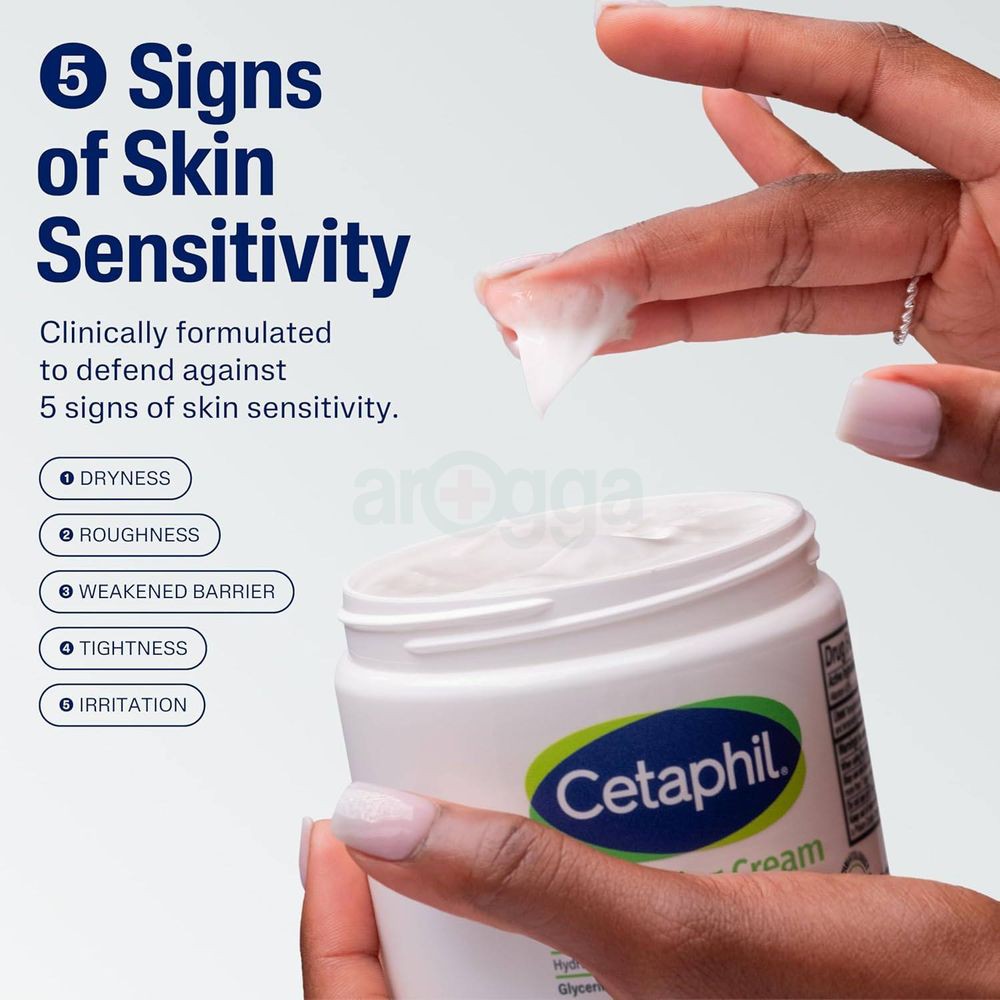 Cetaphil Dry to Very Dry Sensitive Skin Moisturising Cream 550gm | Made in Canada