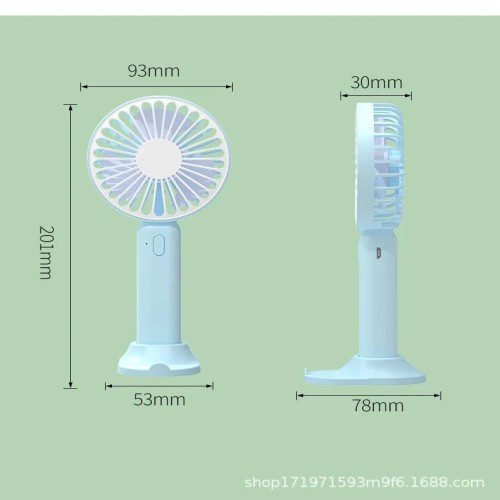 Handheld rechargeable USB small mini fan