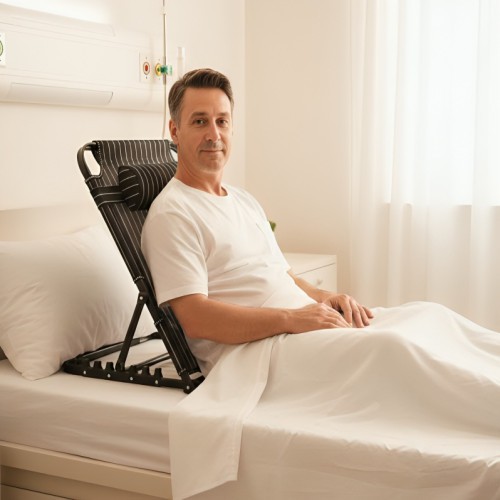 Bed Backrest Folding Adjustable Angle Bed Chair Support , Multi Function Back Rest for Head