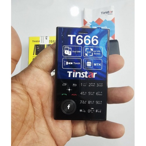 Tinstar T666 Galaxy Mini Card Phone Dual SIM price in bd