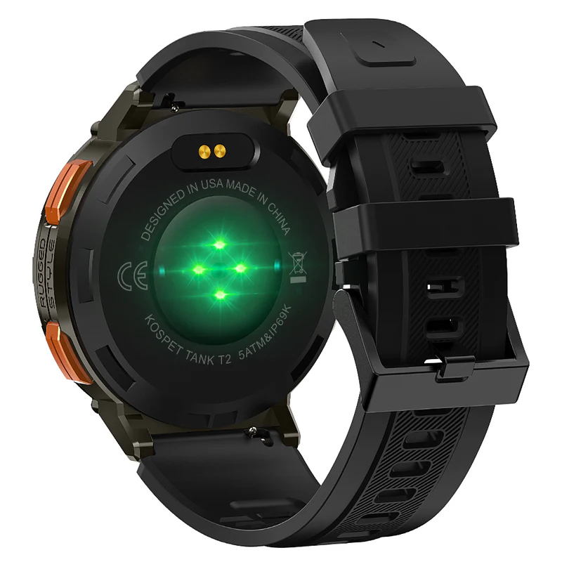 KOSPET TANK T2 Smartwatch- Black Color