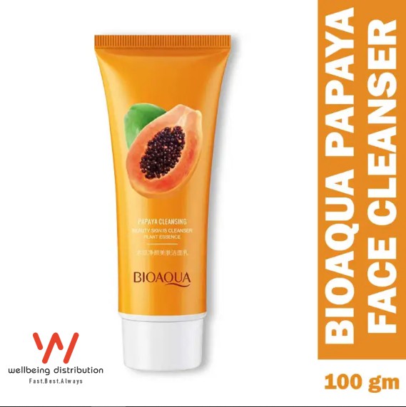 Bioaqua Papaya Cleansing Skin Beauty Cleanser 100gm