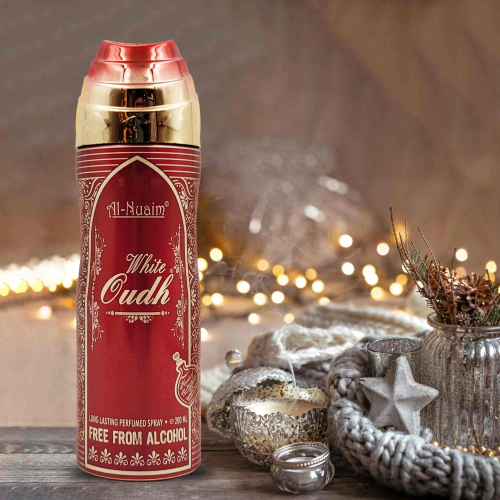 Al-Nuaim White Oudh Long-Lasting Perfumed Spray 200ml