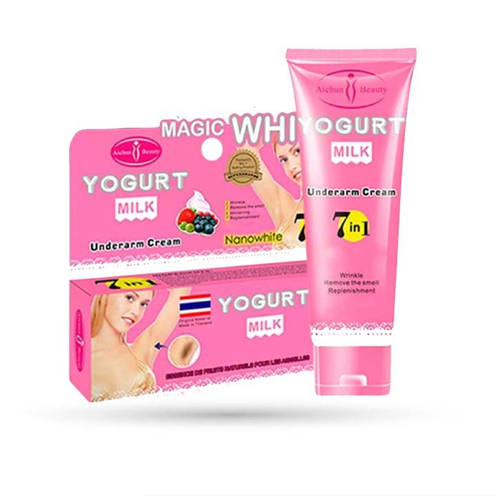 Aichun Beauty Magic White 7In1 Yogurt and Milk Under Arm Cream 80g