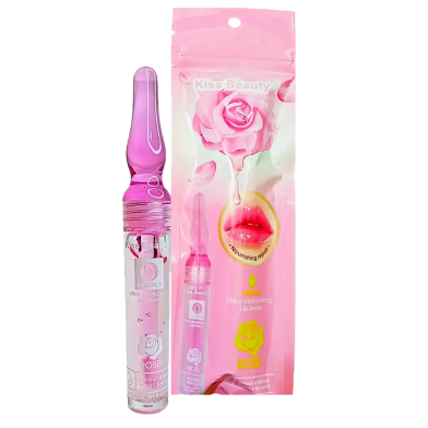Kiss Beauty Lip Serum Essence Ultra Moisturizing Rose 5ml
