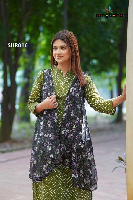 Semi Long Shrug for Female