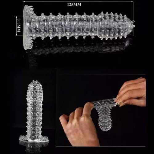 Reusable Silicon Crystal Magic Condom