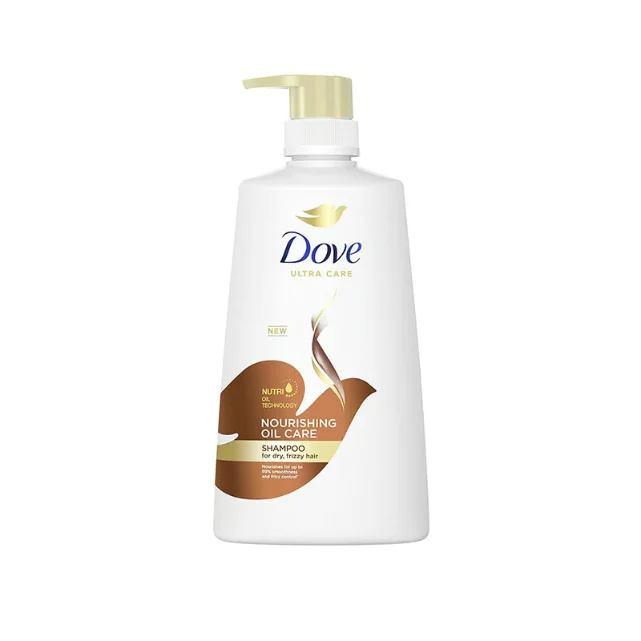 Dove Ultra Care Nourishing Oil Care Shampoo 680ml for Dry, Frizzy Hair