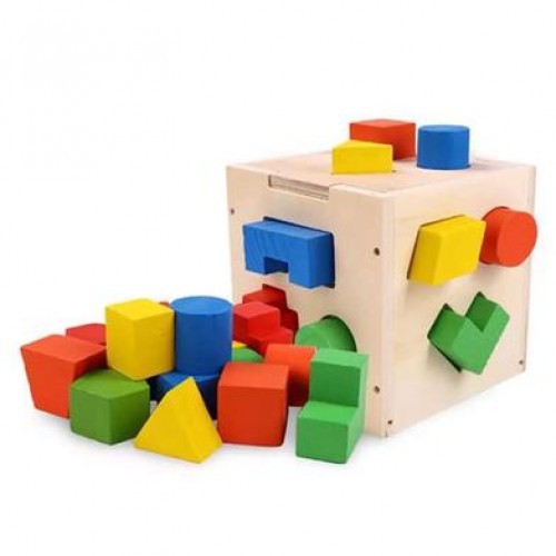 Fifteen Hole Shape Intelligence Box for Kids price in Bangladesh