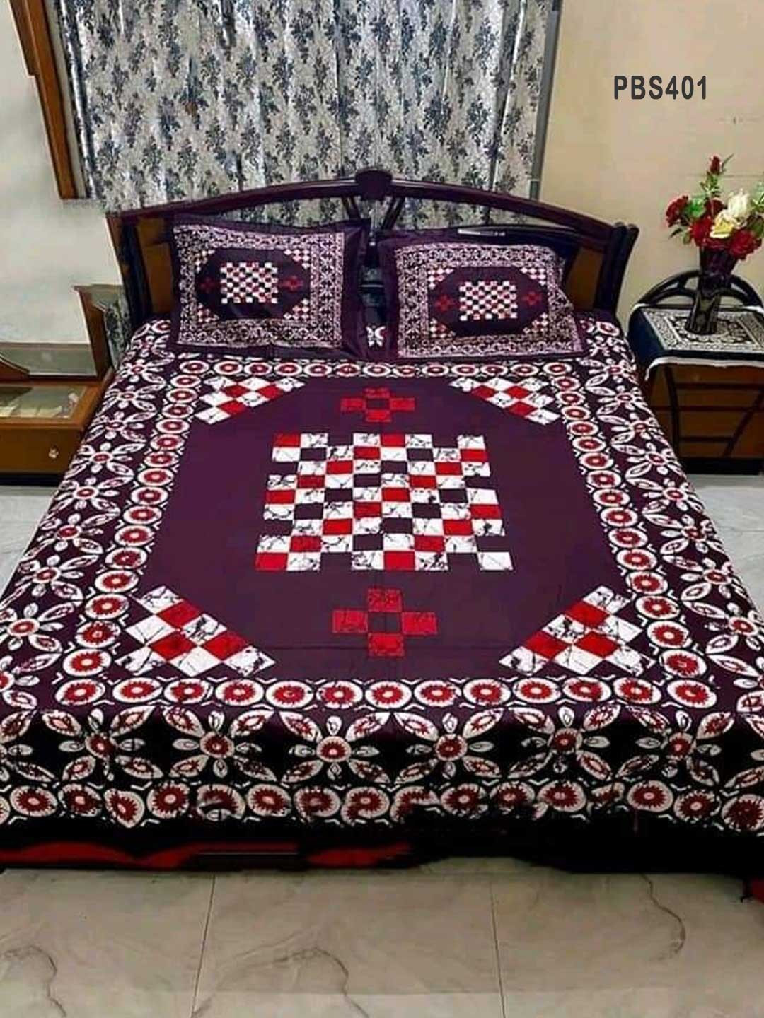 Panel Print Bedsheet