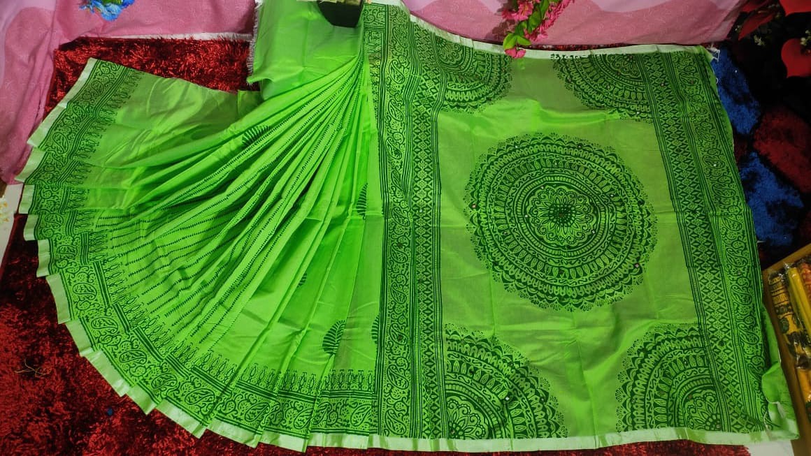 Embroidered Dupion Silk Saree