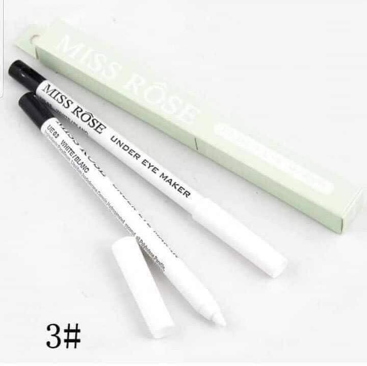 Miss Rose Kajal Under Eye Pencil 0.35gm 1pcs | Shade 1/2/3