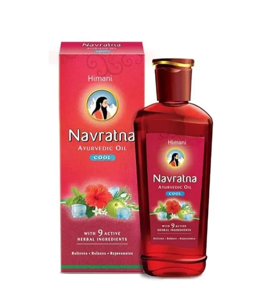 Navratna Ayurvedic Cool Hair Oil - 90ml