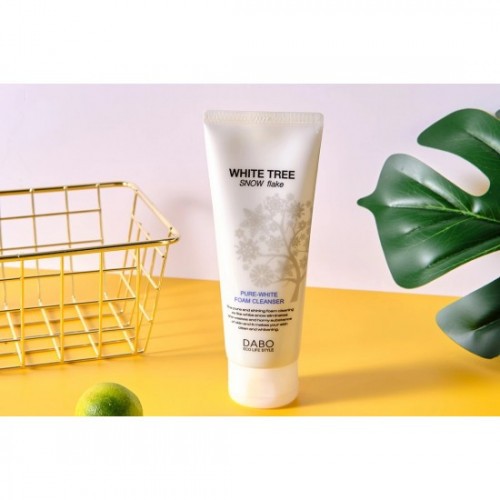 Dabo White Tree Snow Flake Fome Cleanser