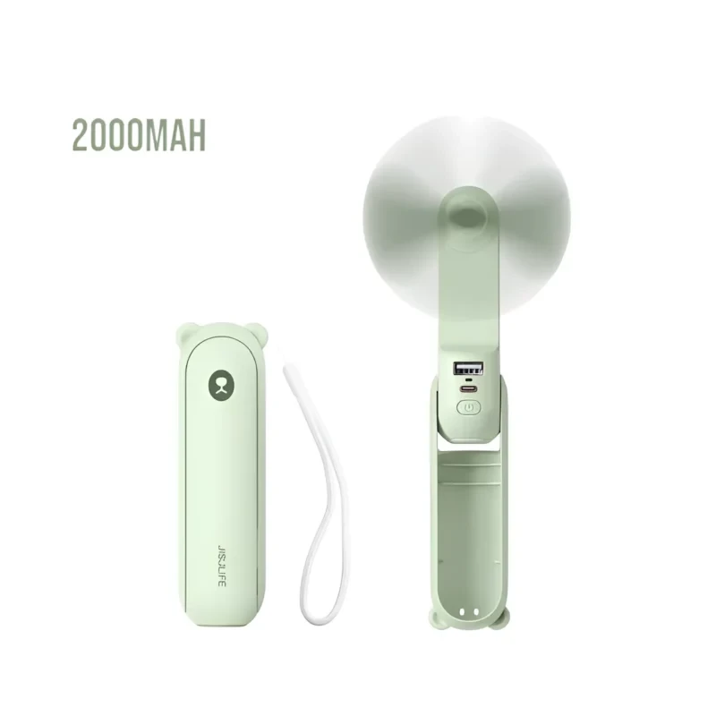 Jisulife F8 Hand Fan 2000mAh – Green