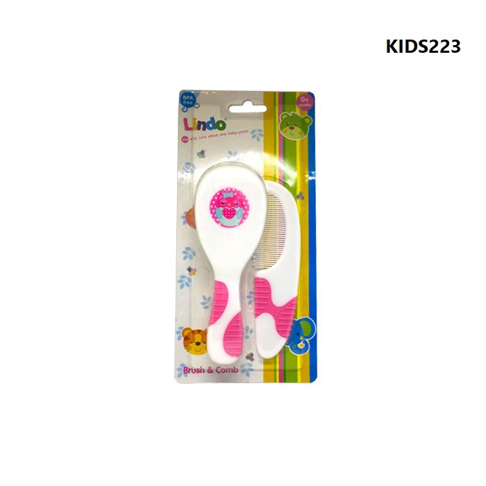 Lindo Comb & Brush Set