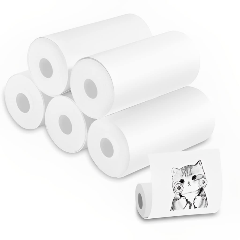Thermal Paper for Instant Print Digital Kids Camera Printer Masha Version (1*5 Roll)