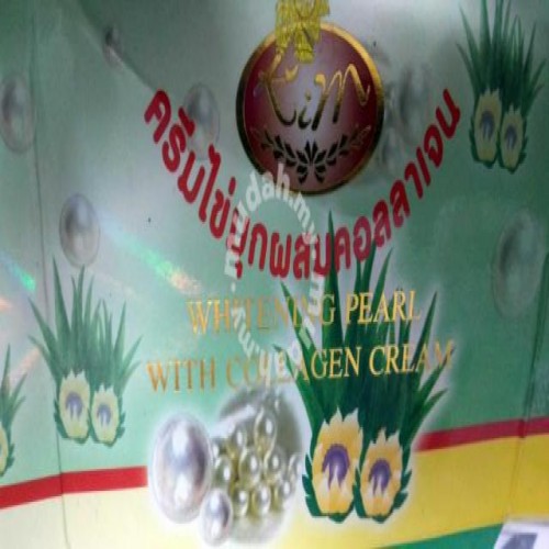 Whitening Pearl with Collagen Cream