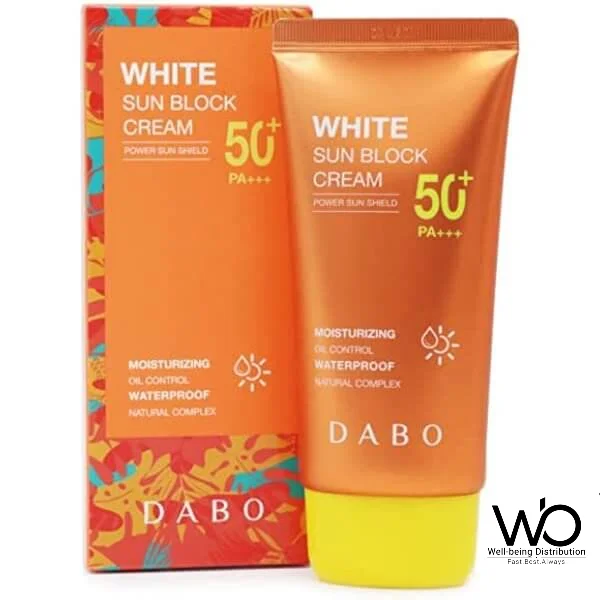 DABO White Sunblock Cream Power Sun Shield 50+ PA+++ 70ml