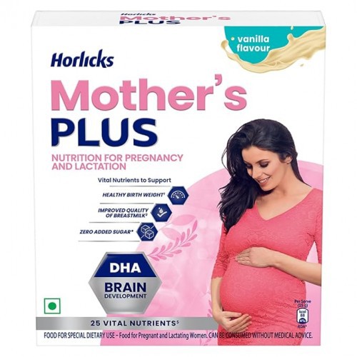 Horlicks Mother's Plus Nutrition For Pregnancy And Lactation 500g