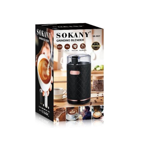 Sokany Electric Coffee Grinder Sk-3027, 150W, Azwaaa Bag Best Price In Bangladesh