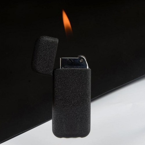 Dolphin Stylish and Functional Gas Lighter - Matte Black