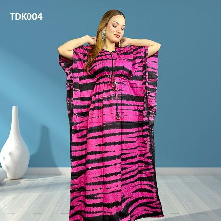 Tie Dye Batik Kaftan Maxi (1)