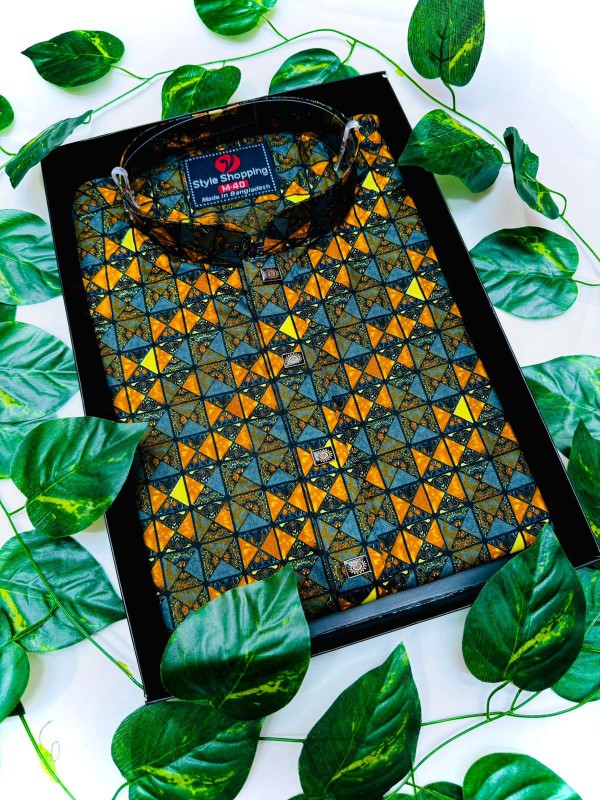 Cotton Print Panjabi (2)