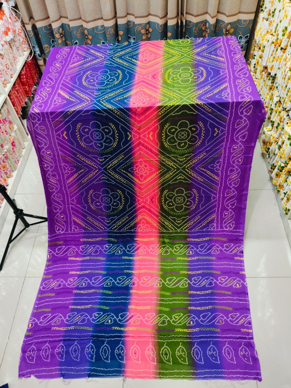 Indian exclusive Chunri Print Saree