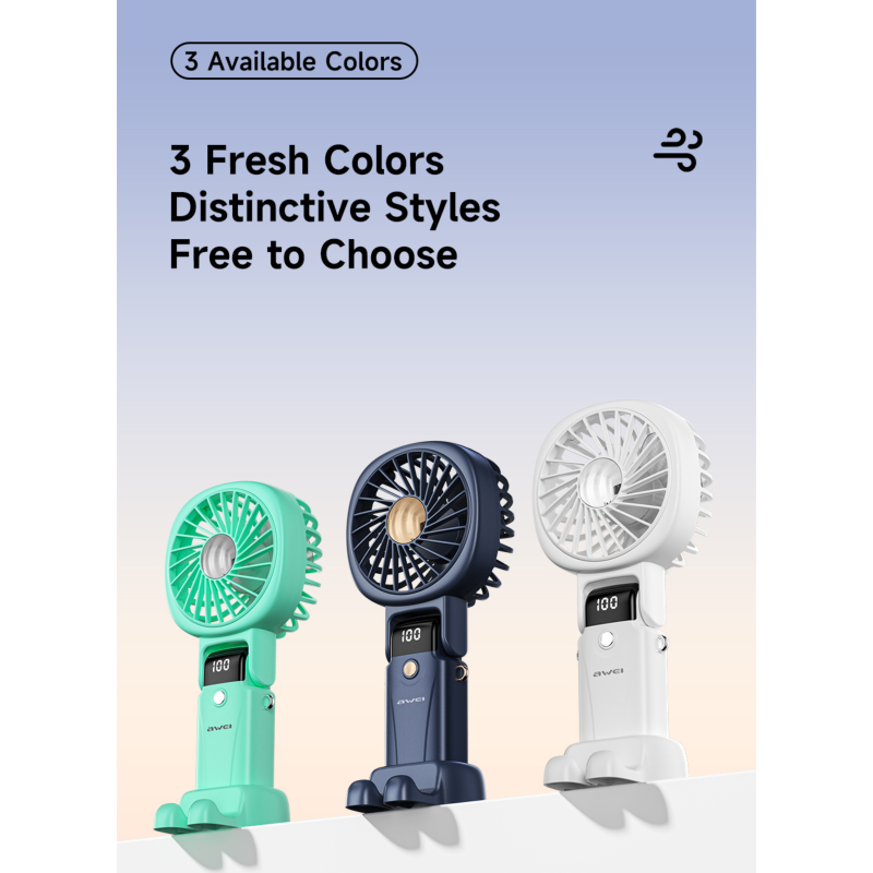 AWEI F37 Multifunctional Handheld Fan