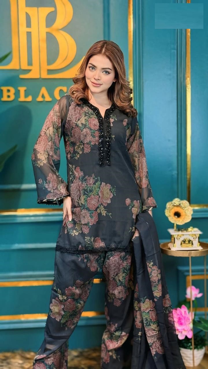 Pakistani Inspired Three peace For Women