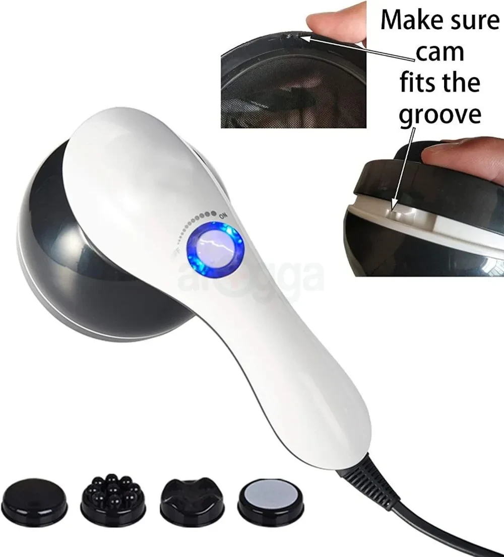 Maxtop Multifunctional 4 head One Button Body Massager