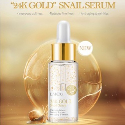 24k gold snail serum