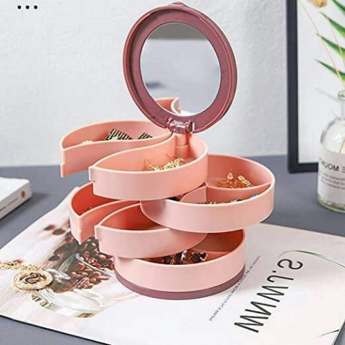 new portable travel 4 layer jewellery organizer