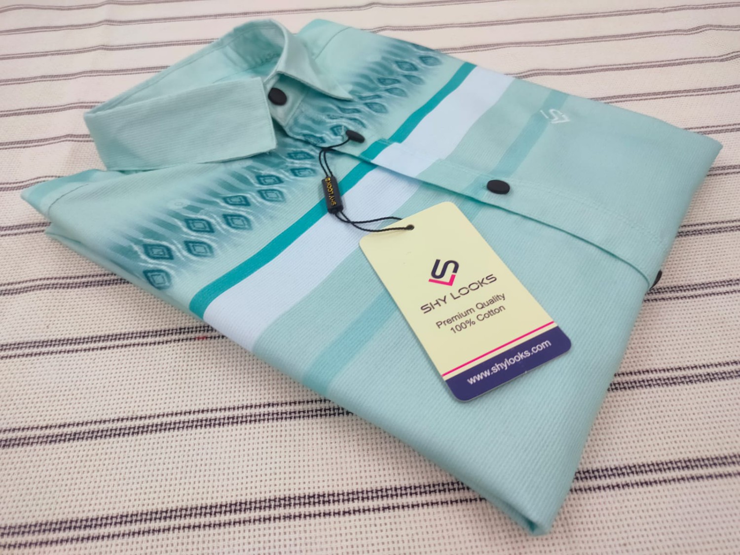 Luxury Spandex Print Shirt (2)