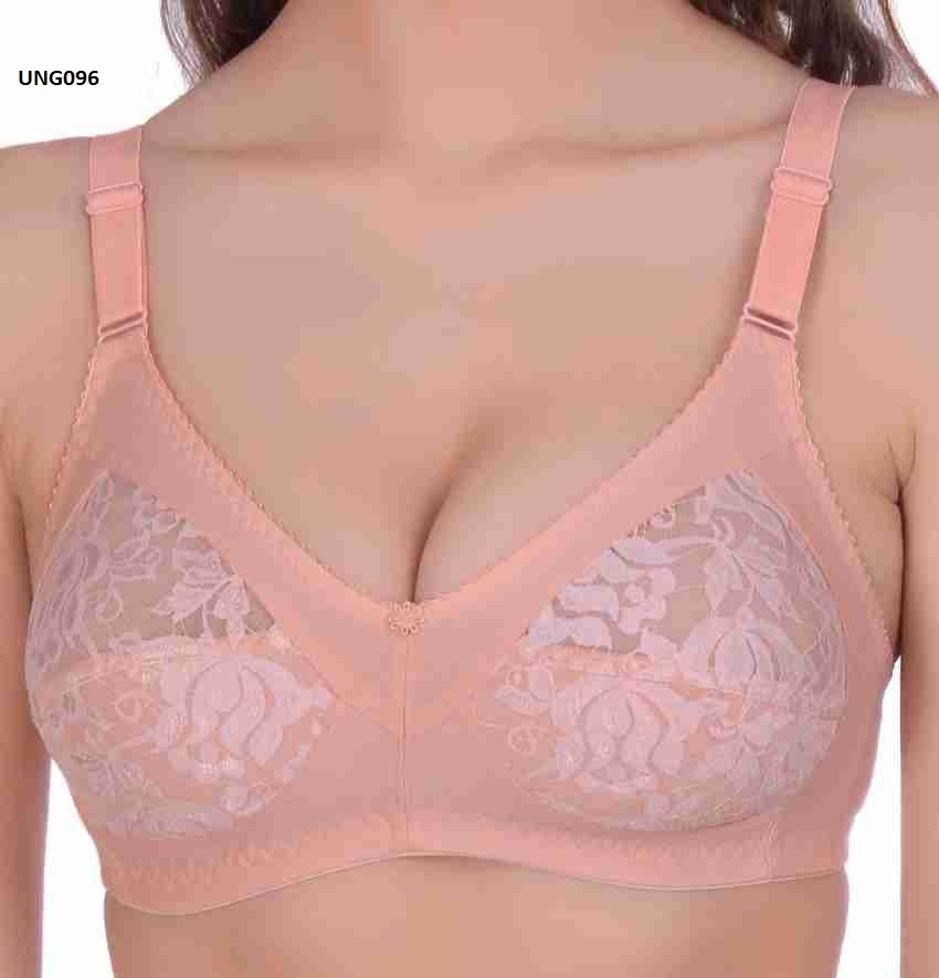 Lace Non-Wired Non-Padded Everyday Bra For Ladies